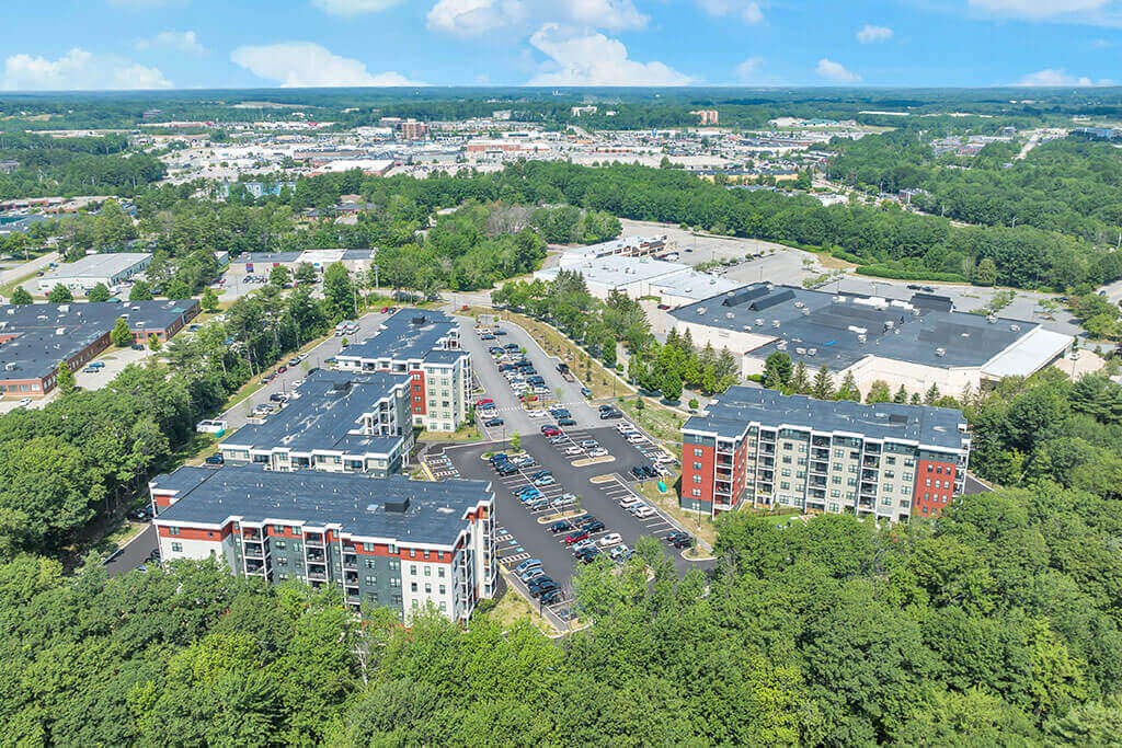 Aerial view at Latitude at South Portland, Maine, 04106
