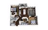 2 Bedrooms and 2 Bathrooms Floor Plans B 2 Bedrooms and 2 Bathrooms Floor Plans B at Century Town Center, Gainesville, FL, 32607