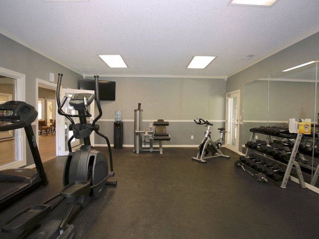 Two Level Fitness Center at Magnolia Place at Stockbridge Apartments, Stockbridge, Georgia