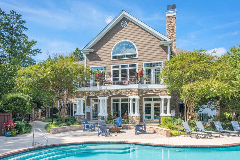 beautiful pool at Lex at Brier Creek, Morrisville, NC