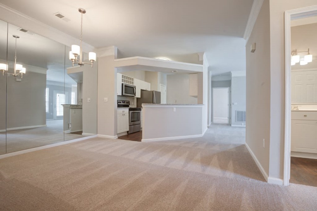 open floor plan at Lex at Brier Creek, North Carolina, 27560