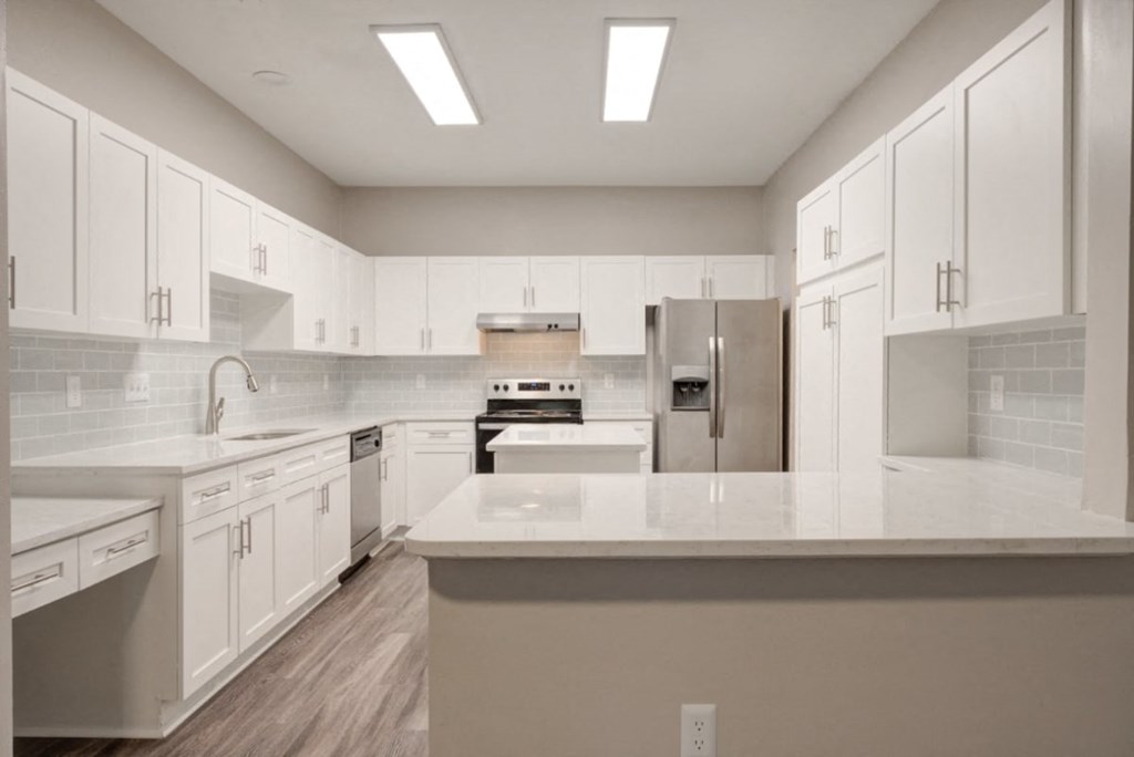 large open kitchen at Lex at Brier Creek, North Carolina
