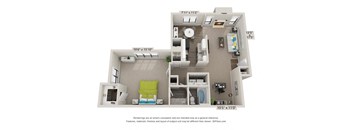 The Holcomb Floorplan at Avenues at Holcomb Bridge, Peachtree Corners, GA, 30092