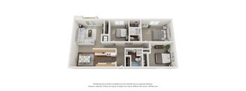 a floor plan of a 1 bedroom apartment
