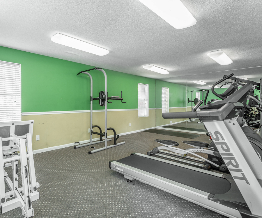 the gym at the promenade apartments in rapid city