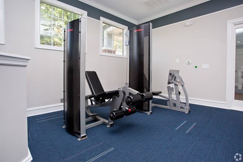 the gym at the inn at the presidio