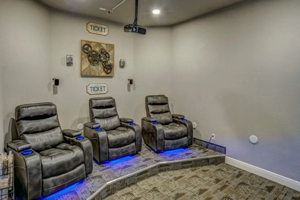 Theatre Room Chairs at Century Ariva, Florida, 33812