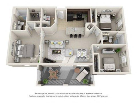 Atlanta Floor Plan at Century Ariva, Florida, 33812
