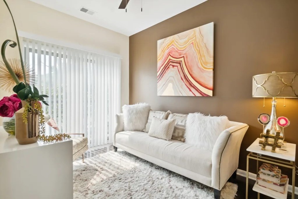 Modern Living Area at Century Bridges, Virginia, 24016