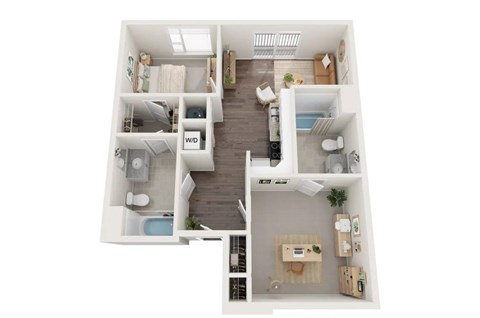 Edgewood Floor Plan at Century Bridges, Roanoke