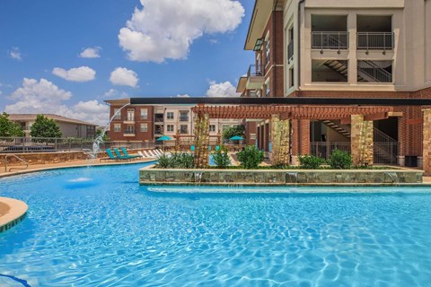 A large swimming pool at Century Cedar Hill, Cedar Hill, TX