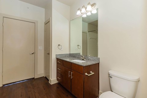 Bathroom With Vanity Lights at Century Cedar Hill, Cedar Hill Texas