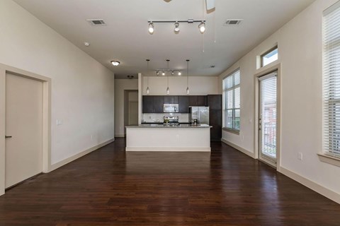 Living And Kitchen at Century Cedar Hill, Cedar Hill, TX