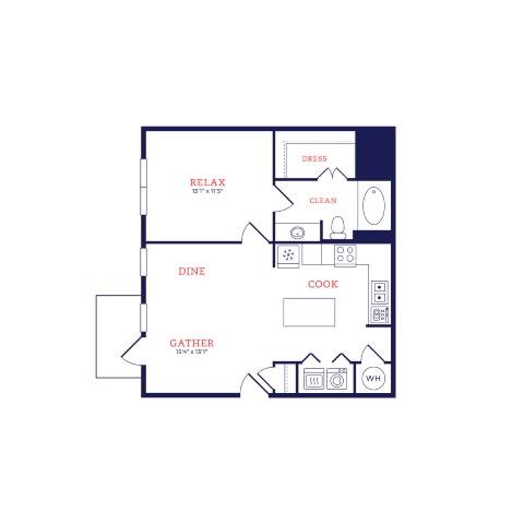Oscar Floor Plan at Century Cedar Hill, Cedar Hill, TX