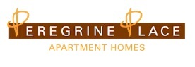 A logo for a company called Eregrine Lace Apartment Homes.