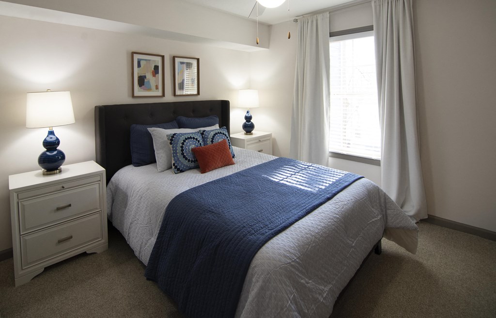 Bright Bedroom at Paces Ridge at Vinings, Atlanta