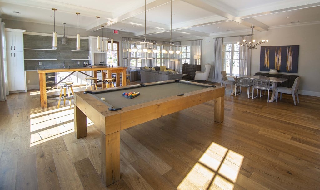 Billiards Table In Clubhouse at Paces Ridge at Vinings, Atlanta, 30339