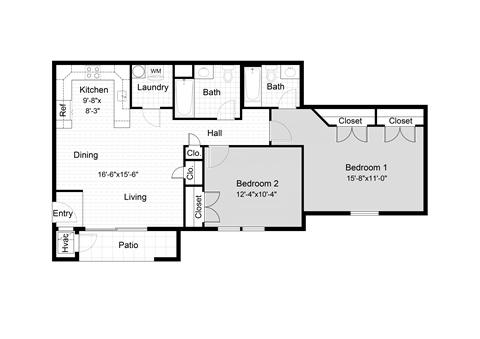 The Grant Floor Plan at Summit Kings Mill, Fredericksburg, VA, 22401