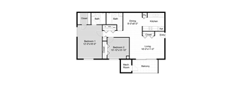 The Lee Floor Plan at Summit Kings Mill, Fredericksburg