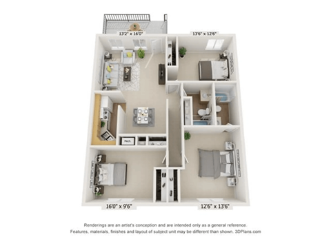 255 Saponi Lane Studio-3 Beds Apartment for Rent - Photo Gallery 45