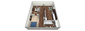 1 bedroom
