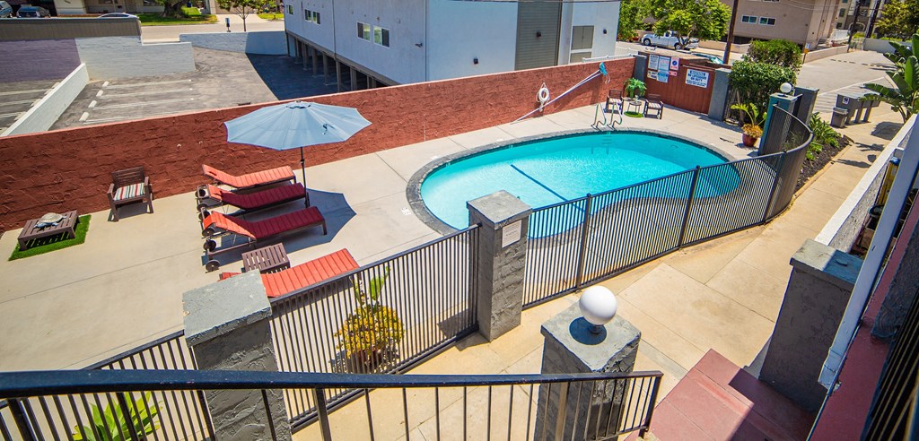 take a dip in the pool at Capistrano.