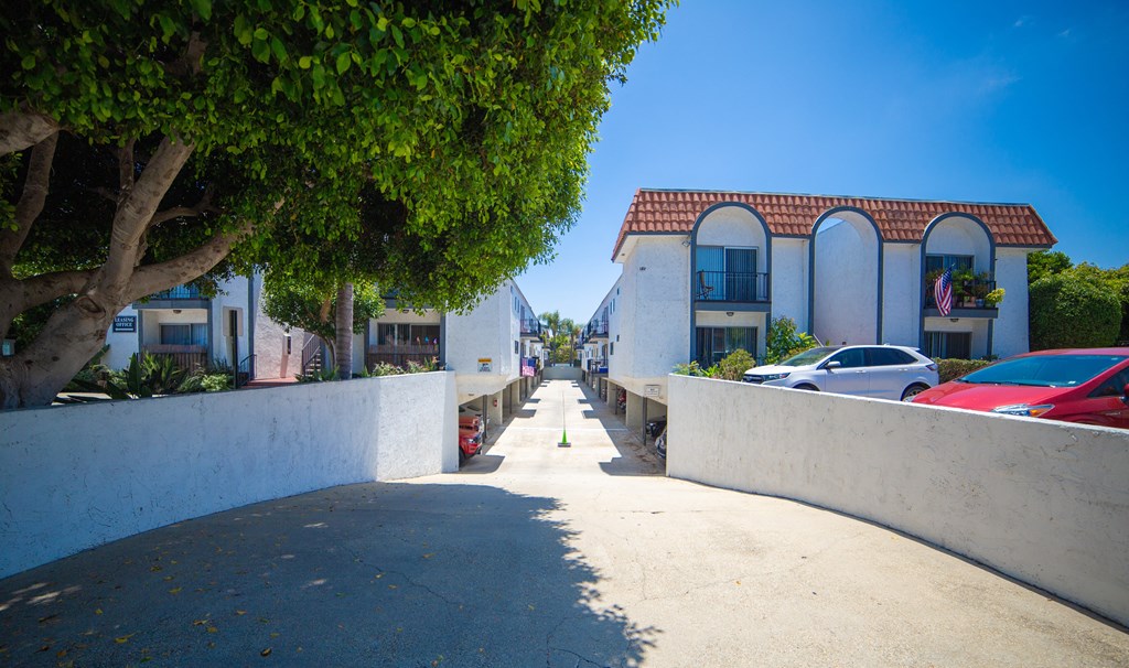 entrance to our carport
