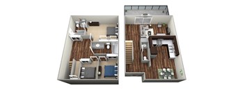 3x2 floorplan