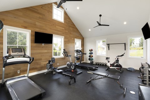 Fitness Center At Mills Creek Single-Family Homes In Maple Grove, MN