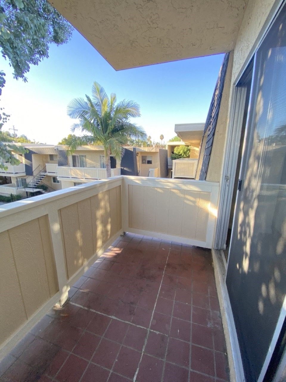 Brittany House 480 Boynton Avenue  San Jose, CA 95117 patio side view