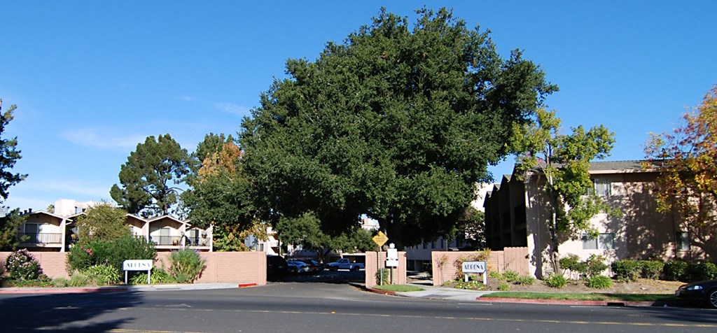 the front of the Aegena apts Prodesse Property Group 1211 Garbo Way  San Jose, CA 95117