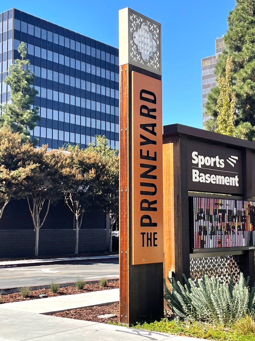 The Pruneyard sign close to Prodesse Property Group Rose Court Apartments 230 Rose Court Campbell, CA 95008