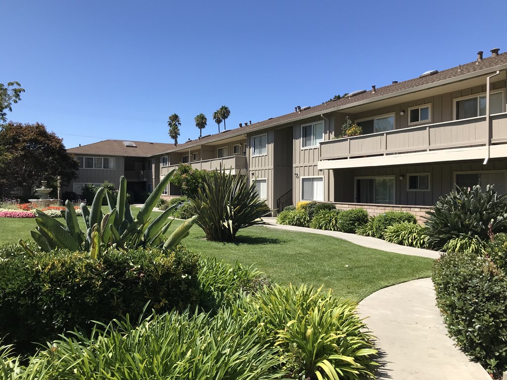 the building where the apartment is located