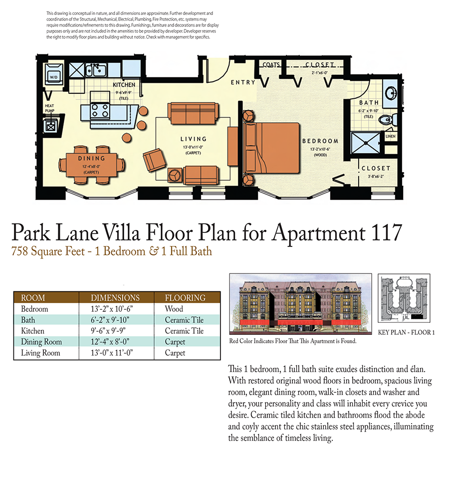 Cleveland Apartments, Floorplans, Apartment Layout, Apartments near Cleveland Clinic,