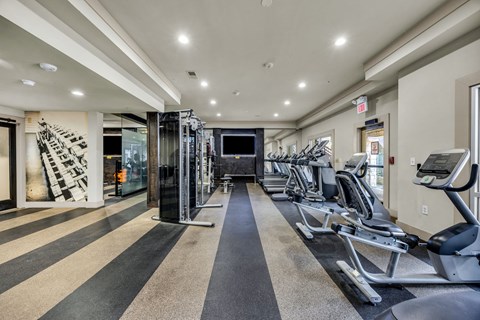 Cardio Equipment's at Agave at South Congress, Texas