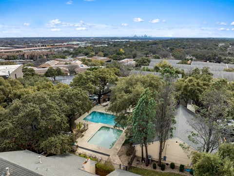 Aerial View at The Arbors at Tallwood, Austin, TX, 78759