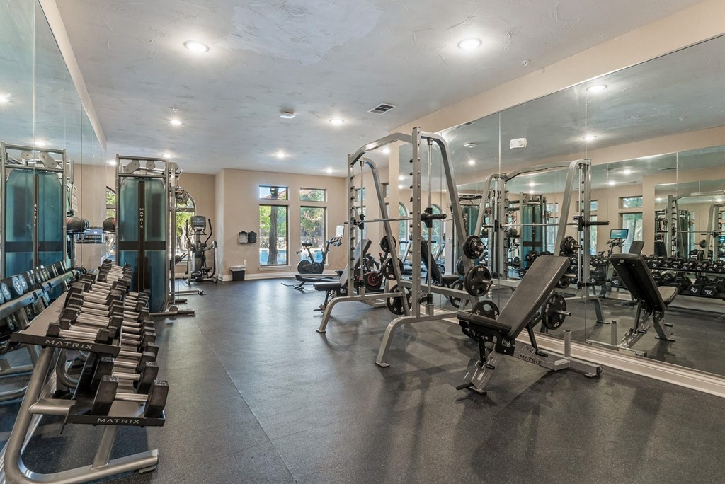 Modern Fitness Center at Bridge at Heritage Woods, Austin, 78753