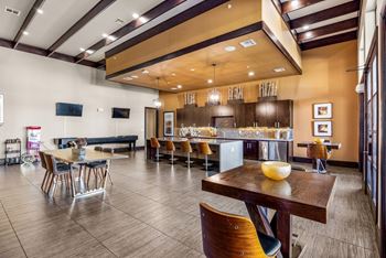 Dining And Kitchen at The Royce at 8100, Texas