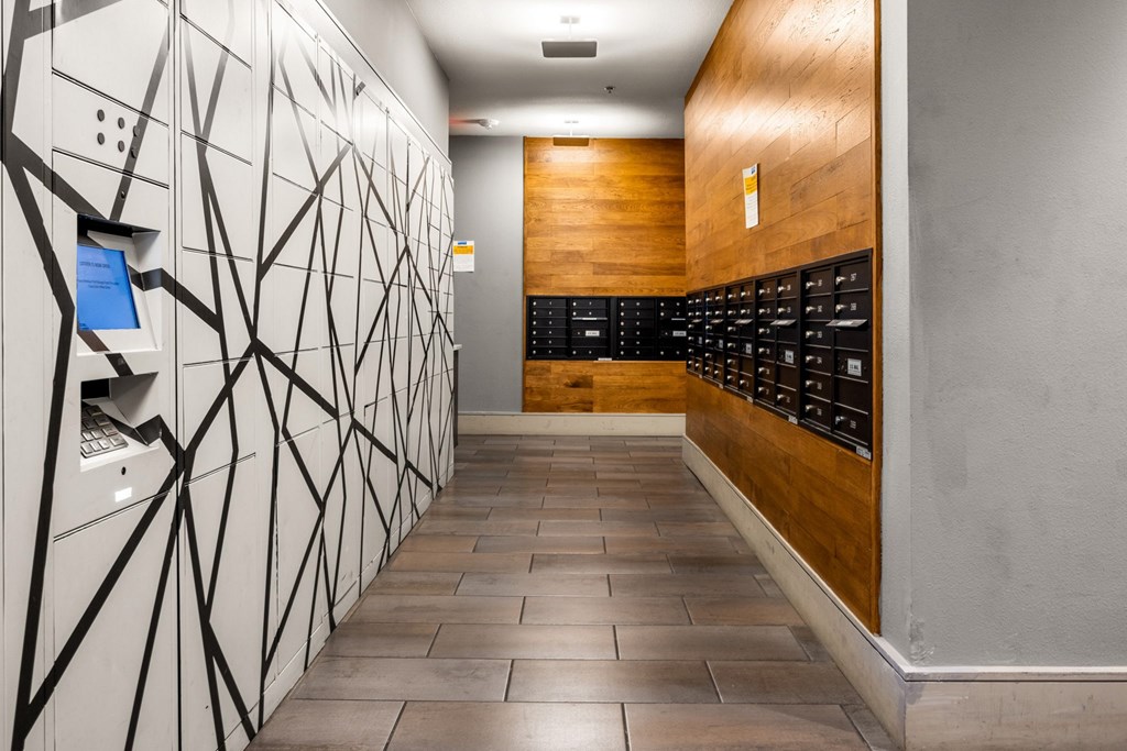 Package Lockers at Bridge at Henley, Texas, 78741