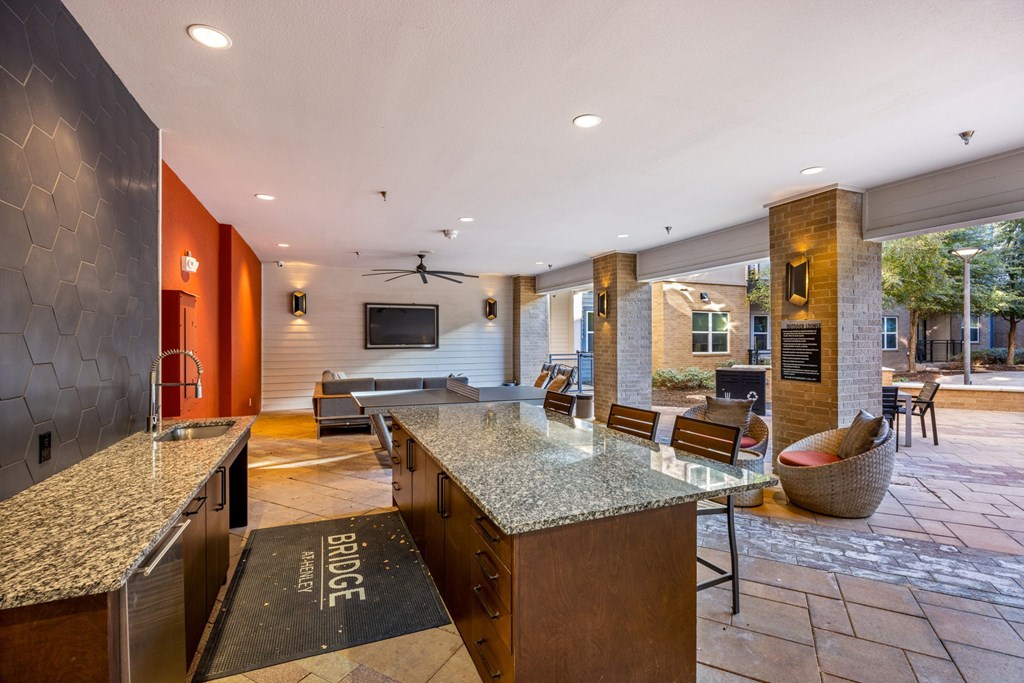 Entertainment Lounge at Bridge at Henley, Austin, 78741