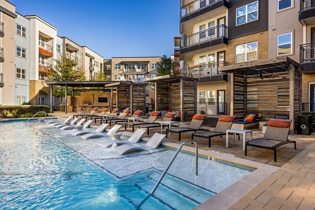 Pool With Sundecks at Bridge at Henley, Austin, Texas