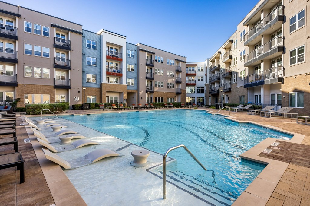 Pool With Sundecks at Bridge at Henley, Austin, Texas