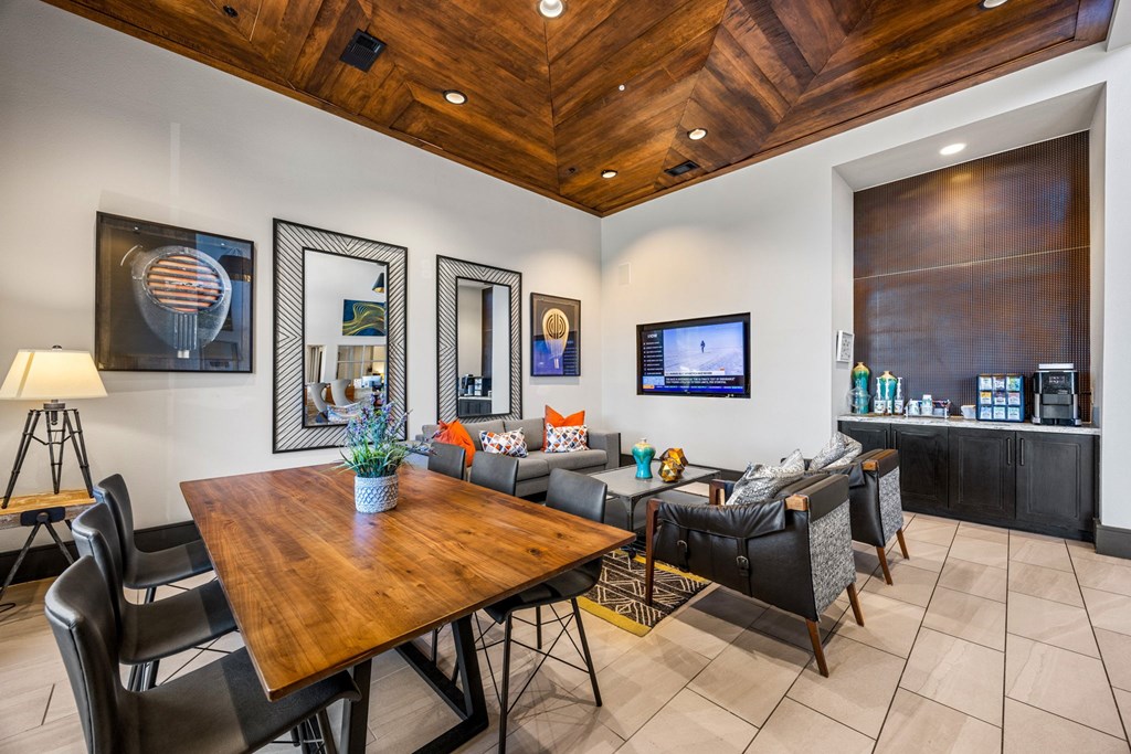 Dining And Living Area at Bridge at Henley, Austin, Texas
