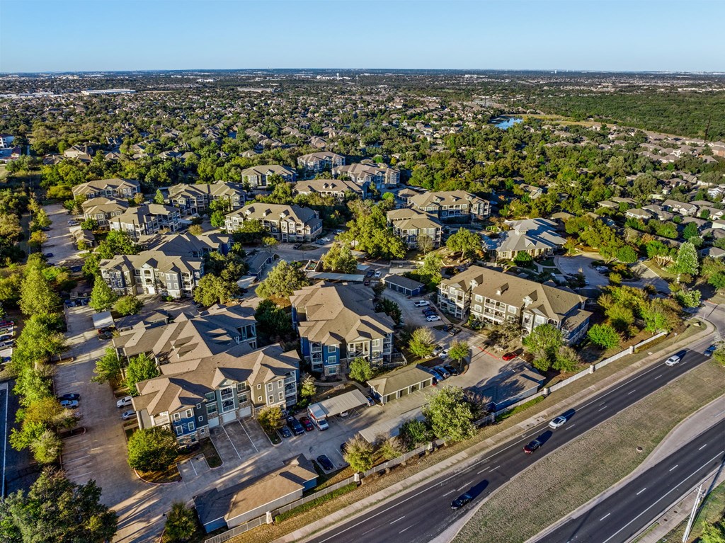 A bird's eye view  at Bridge at Indigo, Austin