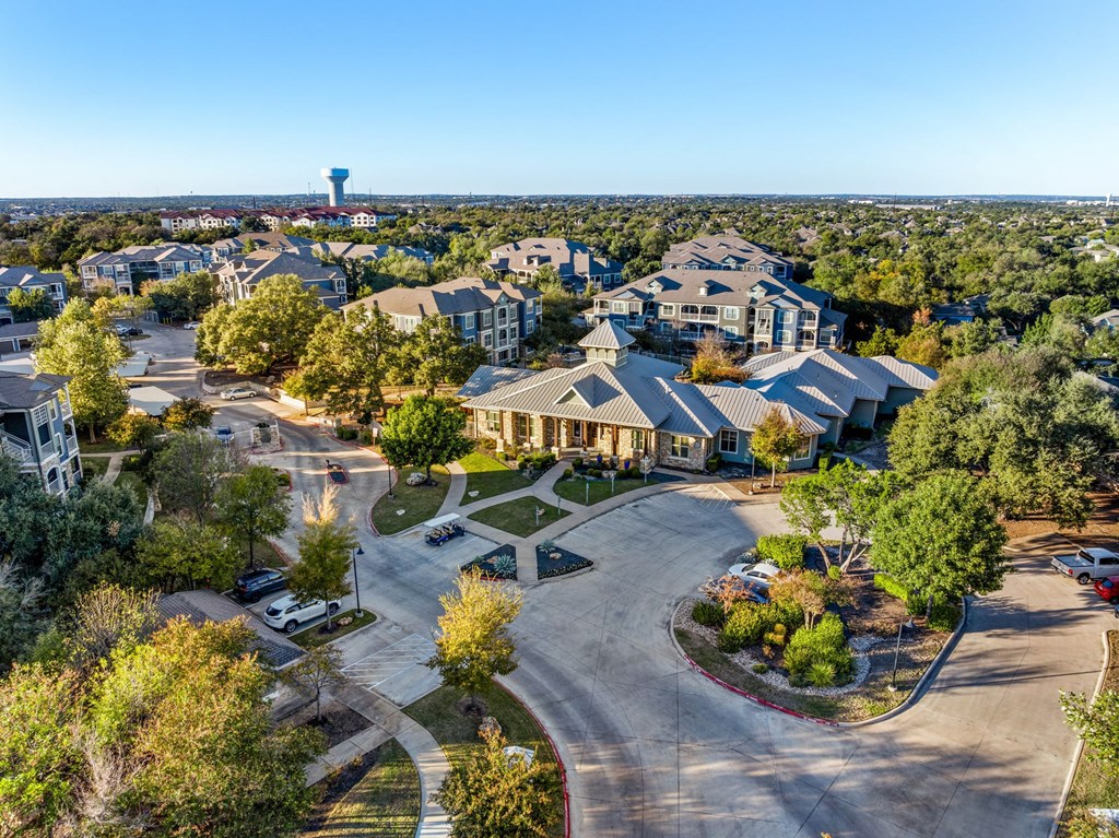 Aerial Community View at Bridge at Indigo, Texas