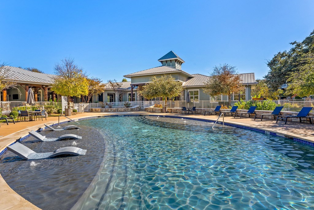 Large Pool at Bridge at Indigo, Austin, Texas