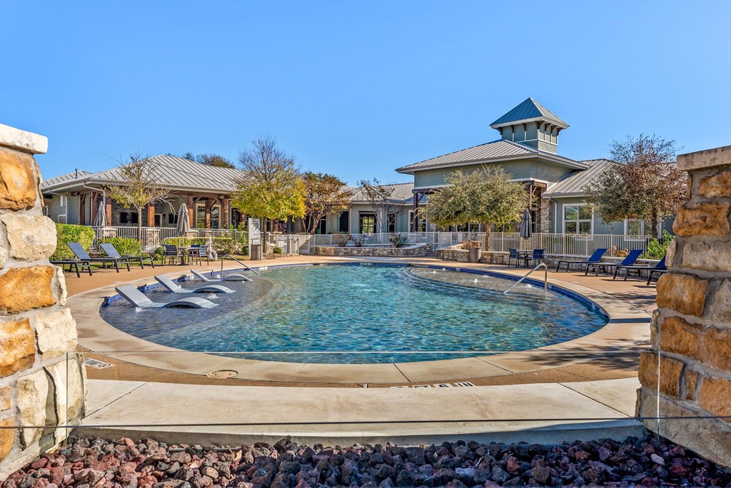 Relaxing Pool at Bridge at Indigo, Austin