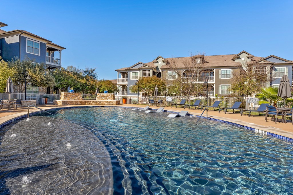 Large Pool at Bridge at Indigo, Austin, Texas
