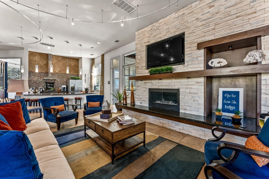 Firepit Lounge at Bridge at Indigo, Austin, TX