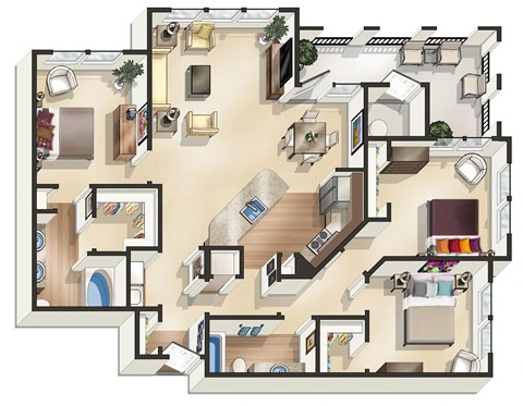 8800 S. First Street 1-3 Beds Apartment for Rent - Photo Gallery 31